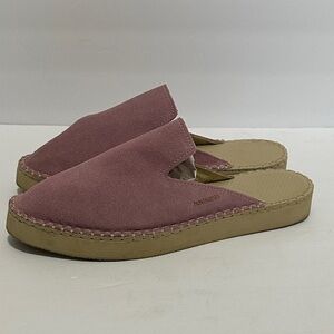 Havaianas Women's Mauve Suede Mules 7 or 37